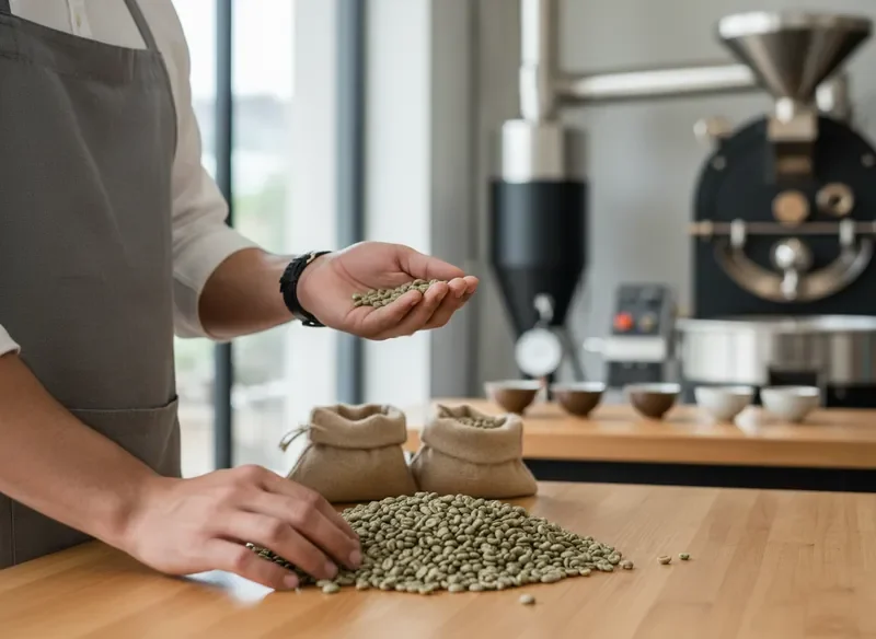 בחירת פולי קפה